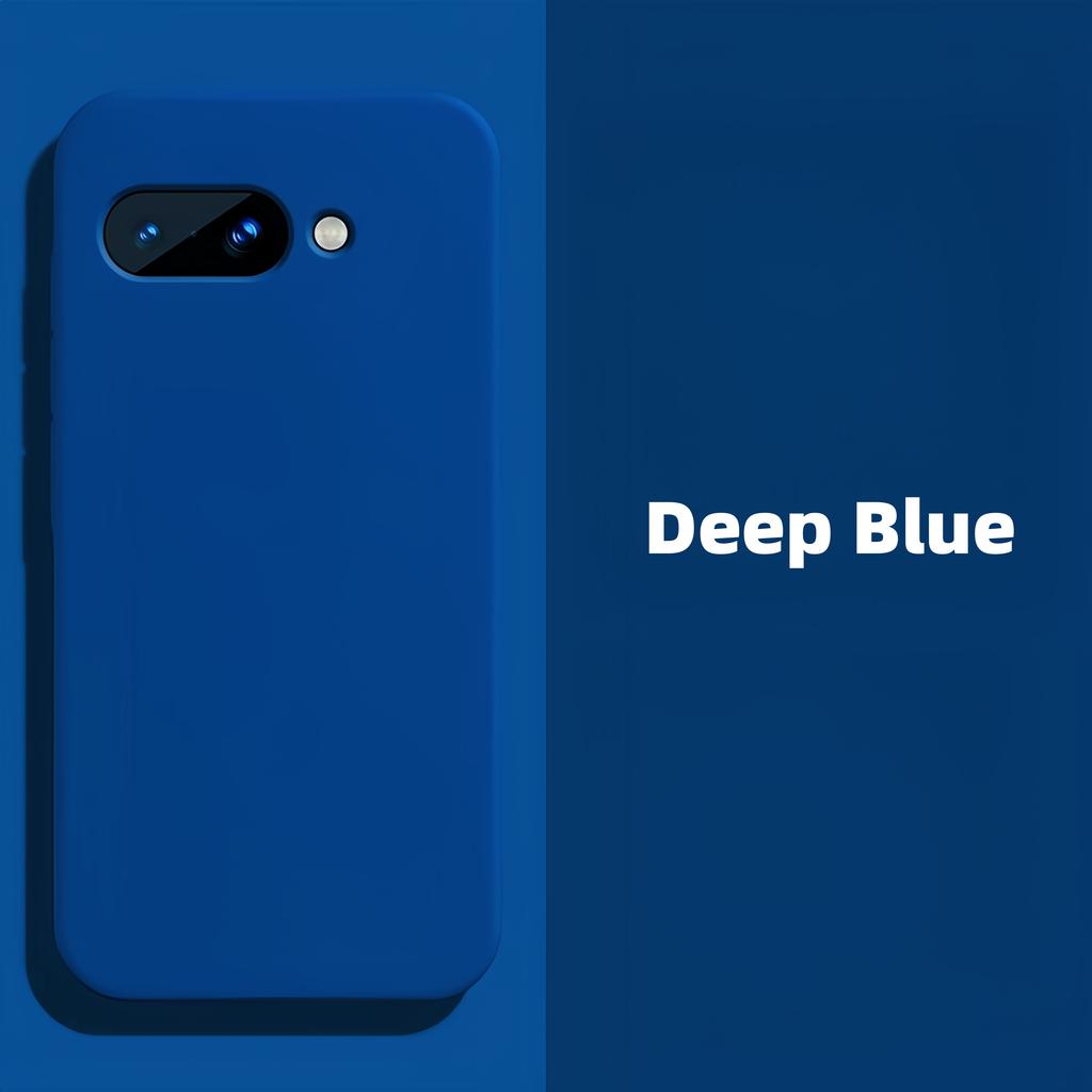 Fashion Solid Colour Shockproof Protective Liquid Silicone Phone Case For Google Pixel 10A/9A/8A