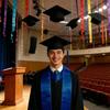 Bachelor Cap Graduation Season Set Solid Color Academic Honor Stole Academic Ceremony