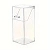 Chic Acrylic Makeup Organizer - Large Capacity, Dust-Proof Cosmetic & Jewelry Storage Box with Transparent Design