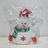 Haobei Light-Up Snowman Christmas Ornament with Snowflakes - Perfect Children's Gift