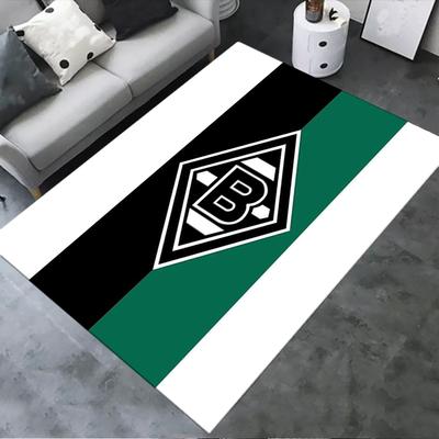 2025 Neuer Borussia Teppich für Wohnzimmer Schlafzimmer Zuhause Sofadekoration, Kinder spielen Rutschfeste Bodenmatte18