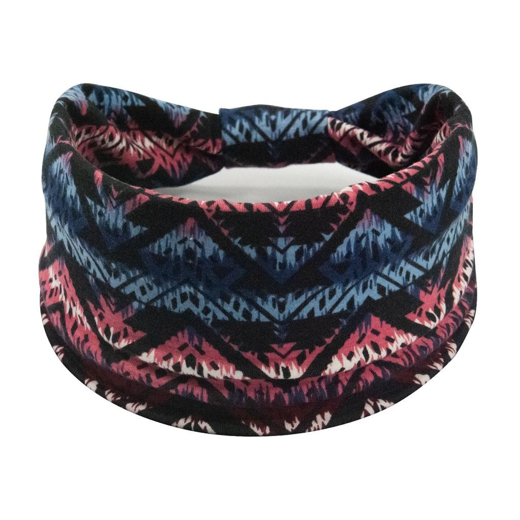 Bohemian Cashew Yoga Übung Stirnband Anti Schweiß und Feuchtigkeit Absorbieren Elastische Baumwolle Stirnband Knoten Stirnband