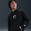 1972 Sweatshirts Men's Black Hooded Moderate Regular