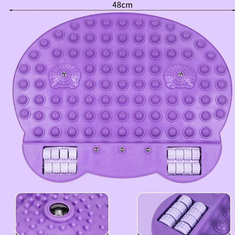 Acupressure Foot Massage Mat with Rollers