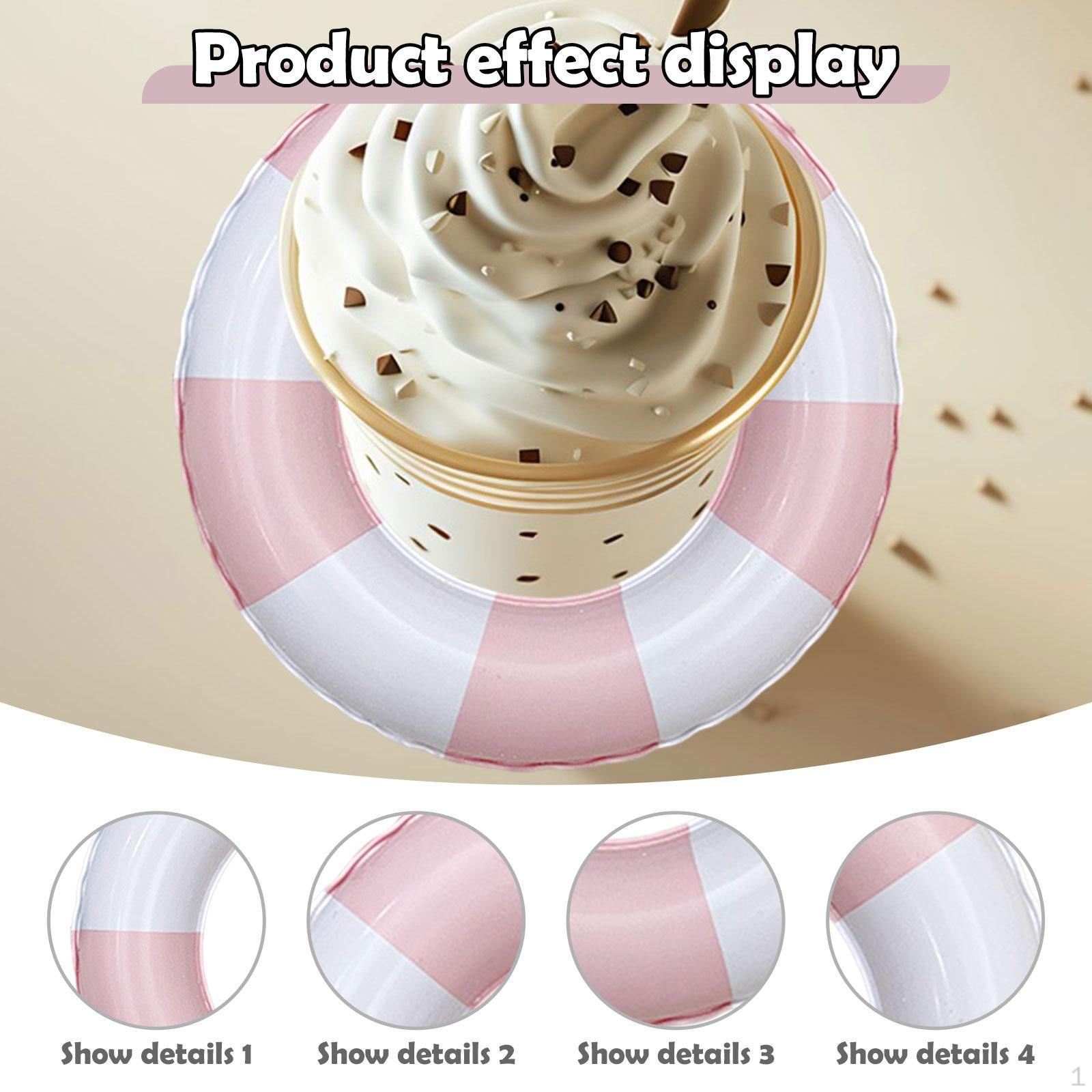 

Compact Inflatable Cup Holder for Outdoor Events And Weddings рожевий