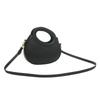 Stylish Summer 2023 Pu Womens Handbag Trendy Round Purse With Zipper Closure