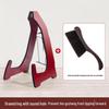 Vertical Folding Guzheng Stand: Ancient Style Floor and Wall Mount
