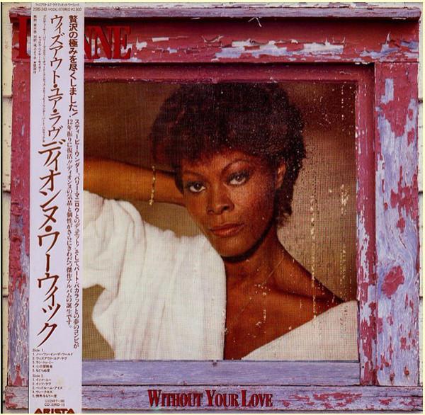 

LP Record DIONNE WARWICK - Without Your Love 25RS243 ARISTA 1985 Japan Obi Soul/Funk Used