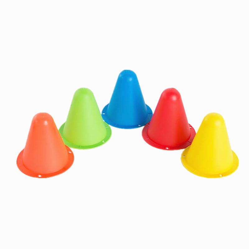 Windproof Flat Flower Slalom Roller Skating Cones - Action Learning Obstacles