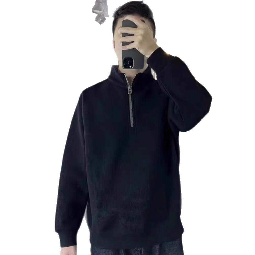 2025 Baseball Jersey Popular Fashion Men's Korean Version Slim Short Pilot New Men's Sweater