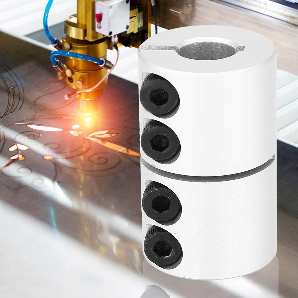 D25 X L40 Clamping   Coupling Aluminum Alloy Shaft Coupling for Engraving Machine(D25*L40 Inner Hole 6.35 To 8 )