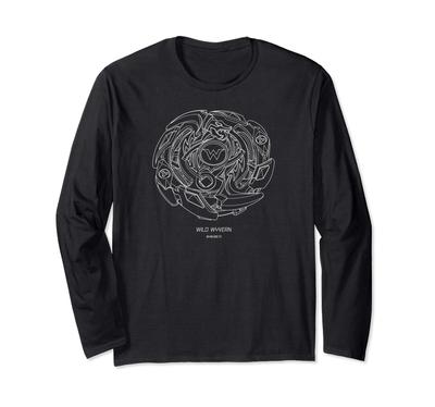 Beyblade Burst Wild Wyvern Long Sleeve T-Shirt