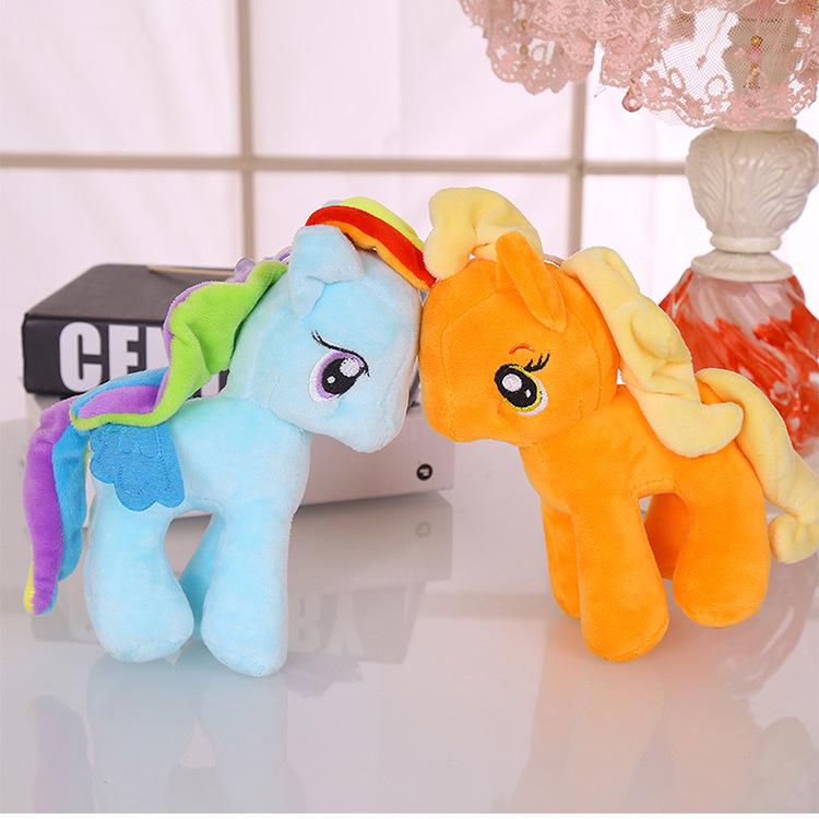 Adorable Rainbow Unicorn Plush Toy Pillow for Children