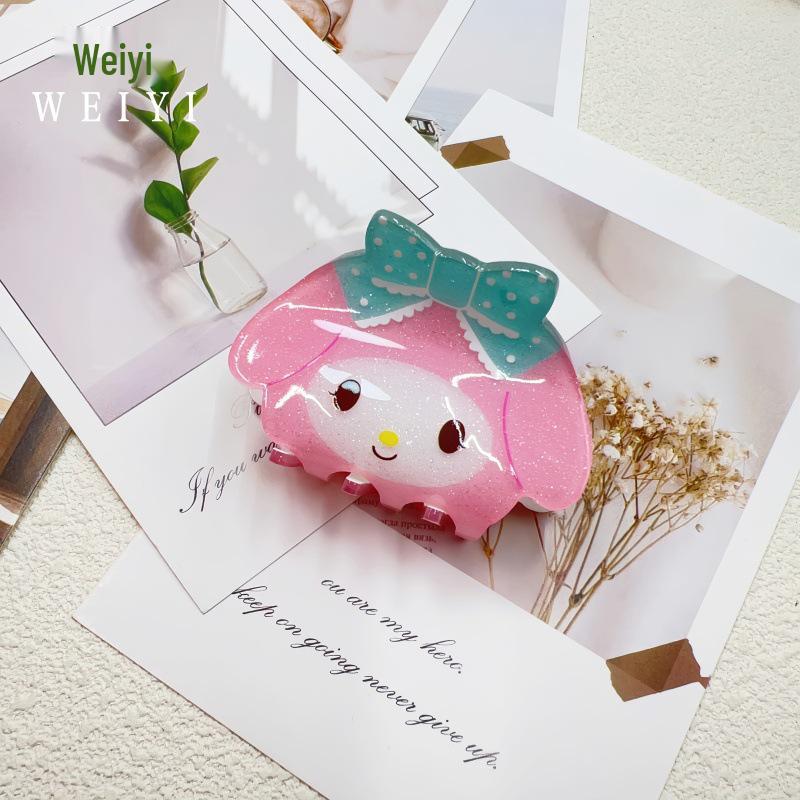 Cartoon Shark Hair Claw Clip - Cute Acrylic Accessory for Girls