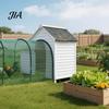 Small Animal Playpen for Yard Foldable Chicken Tunnel, Portable Poultry Run, Instant Setup, Predator Sunshade Net Run Proof Outdoor Protection