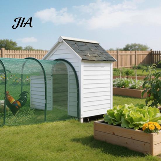 Small Animal Playpen for Yard Foldable Chicken Tunnel, Portable Poultry Run, Instant Setup, Predator Sunshade Net Run Proof Outdoor Protection