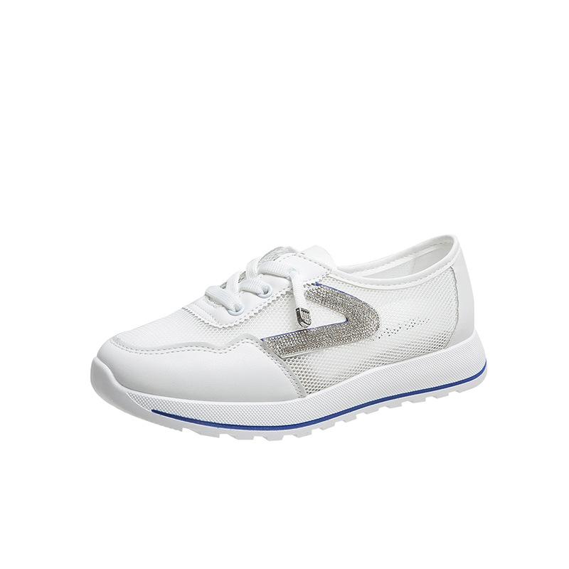Fashion White Women Sneakers Casual Shoes Women's Sports Shoes Breathable Mesh Flats Woman Outdoor Jogging Shoes Lady Sneaker
