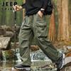 JEEP SPIRIT Men's Multi-Pocket Cargo Pants