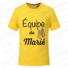 Beers for The Groom Squad T-shirt French Evg Team Future Groom Best Man Tshirt Boyfriend Bachelor Party Tees Wedding Clothing