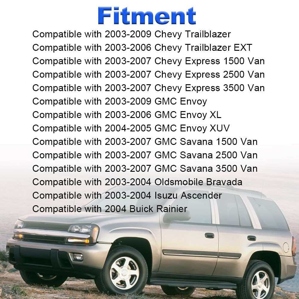 Headlight Lamp Dimmer Switch Compatible with Chevy Express GMC Savana 1500 2500 3500 Trailblazer Envoy Buick Rainier Oldsmobile Isuzu 2003-2009