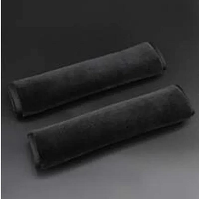 

Simple Car Black Seat Belt Shoulder Guard Lengthened Unisex Shoulder Guard Soft Plush Protective Cover Car Interior Supplies