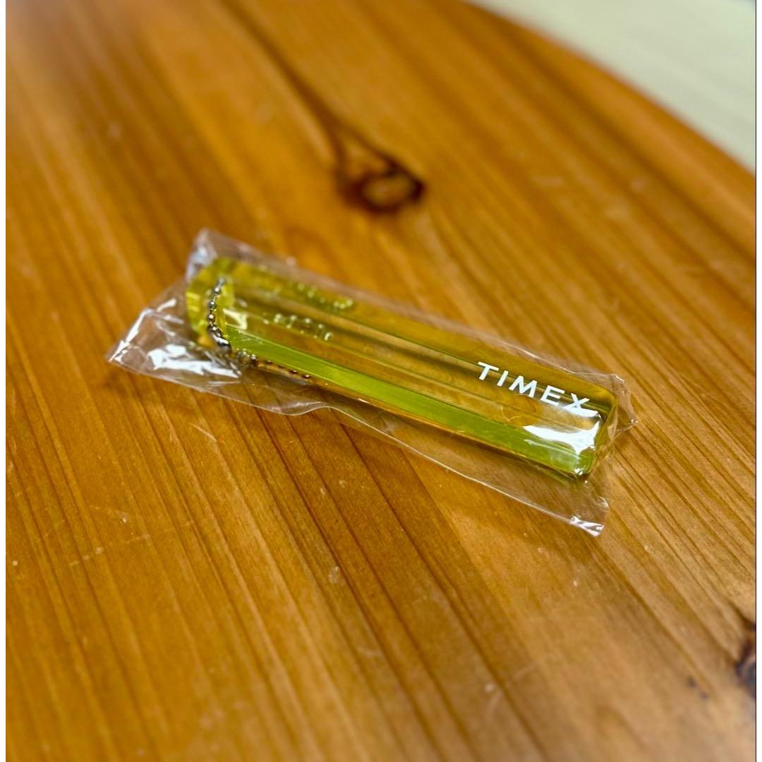 [New/Unopened] TIMEX Novelty Keychain Yellow