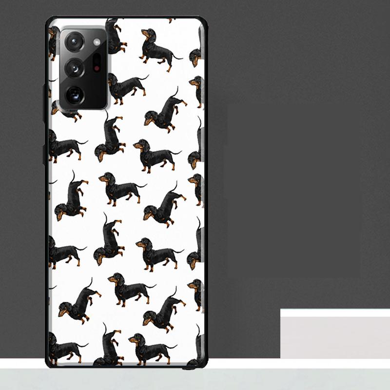 Dachshund Sausage Dog Case For Samsung Galaxy S25 S24 S23 Ultra S9 S10 S20 S21 S22 Plus S23 FE S25 FE Phone Cover