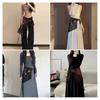 Cinturón Bufanda Larga Estrecha Boho Fajín Triangular con Borlas para Mujer Accesorio de Cintura Floral Retro para Vestidos Jeans