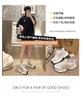 Dad shoes female ins versatile Internet celebrity platform spring and summer 2025 students new sports breathable white shoes