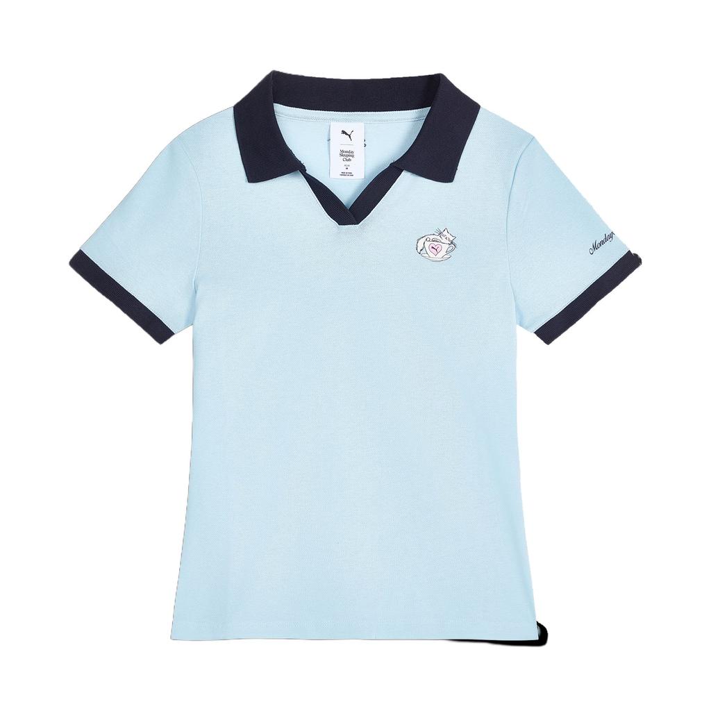 Puma X Monday Club del Sonno Polo a Maniche Corte Color Block Unisex Top 638984-77