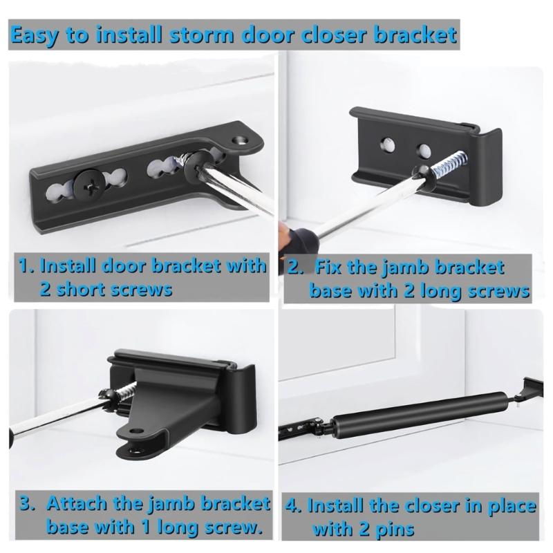 Fechamento Suporte de Fechamento Automático de Porta Velocidade Ajustável Posicionamento Batente de Porta Suporte Protetor de Porta Ferragens