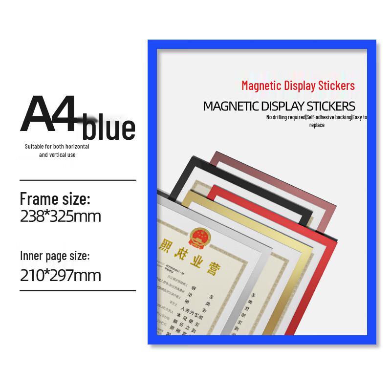 Hengming Taihe Magnetic A4 Display & File Protector Frame