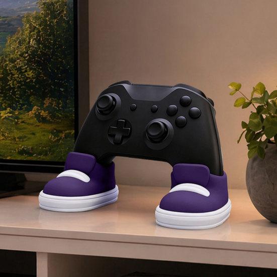 2 Pcs Game Controller Stands Anti-Slip Space-Saving Organizer Stable Strong