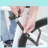 Bicycle Lock Foldable Mini With Zinc Alloy Material For Mountain And Road Cycling Security