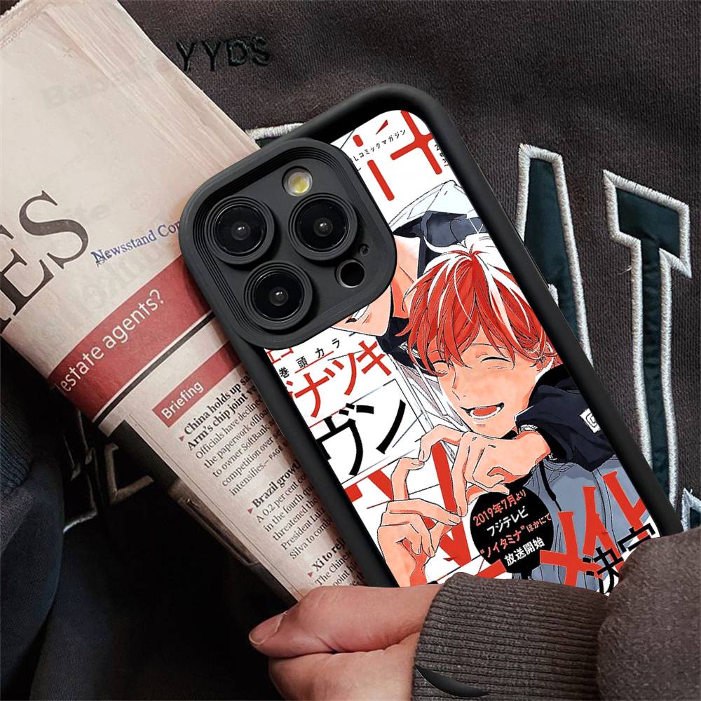 Japanses Cartoon Given Phone Case For IPhone 17 16 15 14 13 12 11 Pro Max 16E Plus INS Soft Cover iPhone 16pro max