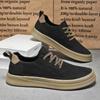 22 wiosna nowe buty codzienne oddychające podwyższające buty na platformie matowe sznurowane codzienne