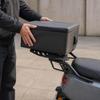 Portaequipajes Trasero para Patinete Eléctrico Accesorio Resistente Fácil de Instalar para el Desplazamiento Diario