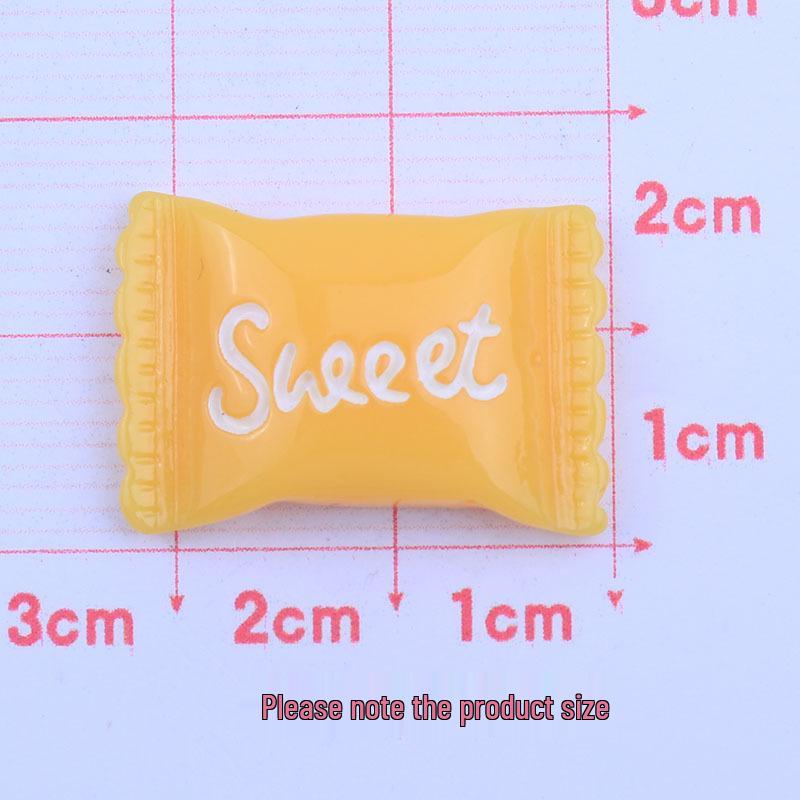 

Sweet Candy DIY Hair Accessories Pack: Cream Glue, Hair Clips, Ties & Resin Parts