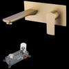 Huiniz Chrome Concealed Bathroom Basin Faucet