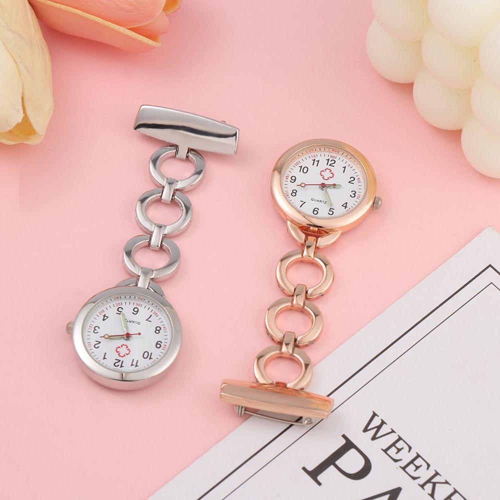 Gift Doctor Pendant Diamond Quartz Clock Nurse Watch Pocket Watch