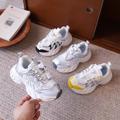 2025 zomer nieuwe dunne mesh mode platform sportieve dad schoenen dames ademend, lichtgewicht en veelzijdig casual Forrest Gump schoenen tide