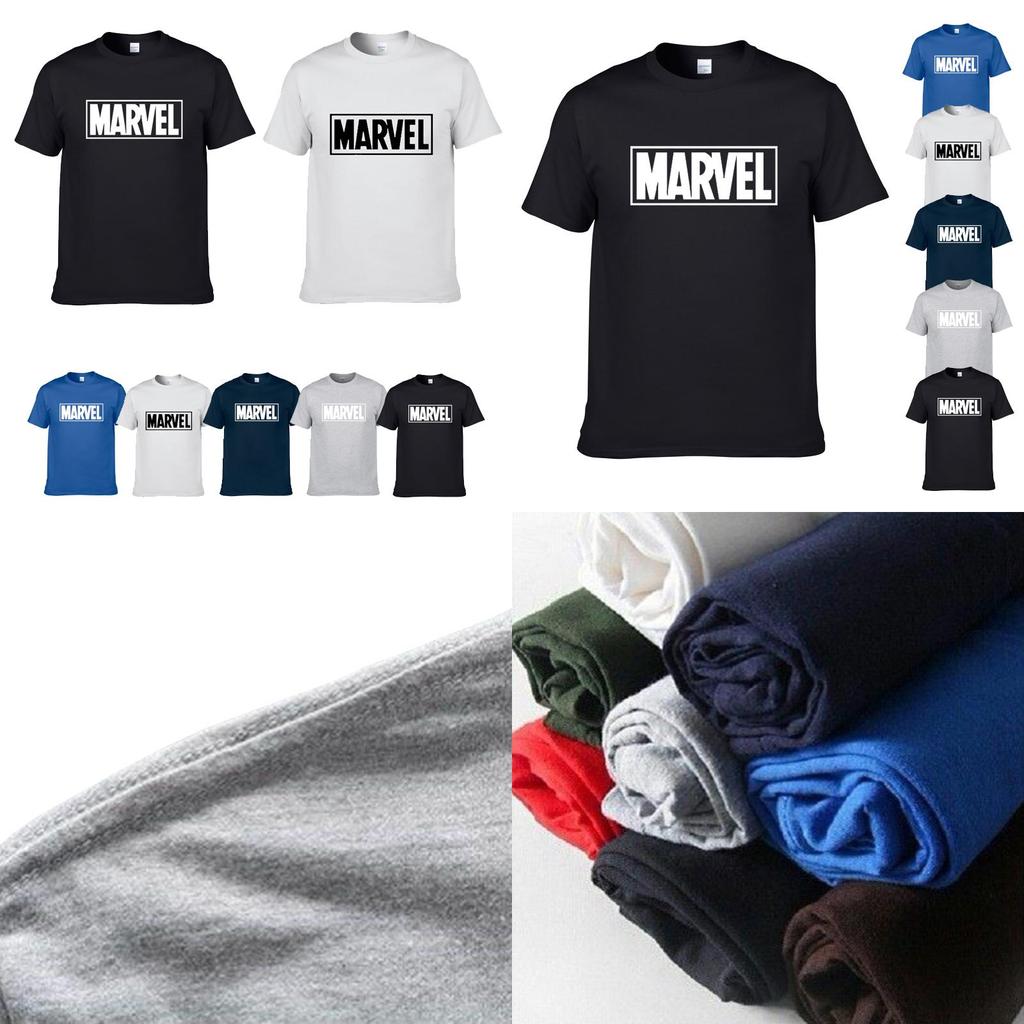 Bequemes Und Stilvolles Marvel T-Shirt Avengers Endgame Baumwolle Kurzarm-Top
