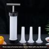 Manual Sausage Stuffing Machine, Kitchen Household Hand-pushed Sausage Stuffing Tool, Magic Tool, Plastic Handcrafted Homemade Sausage Casing Machine