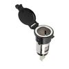 12 24V Cigarette Lighter Adapter Power Cigar Lighter Female Socket for Car Motorcycle