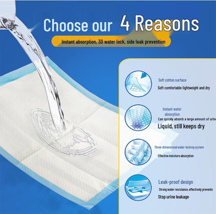 Large Size Thickened Adult Care Pad for Elderly and Postpartum Use