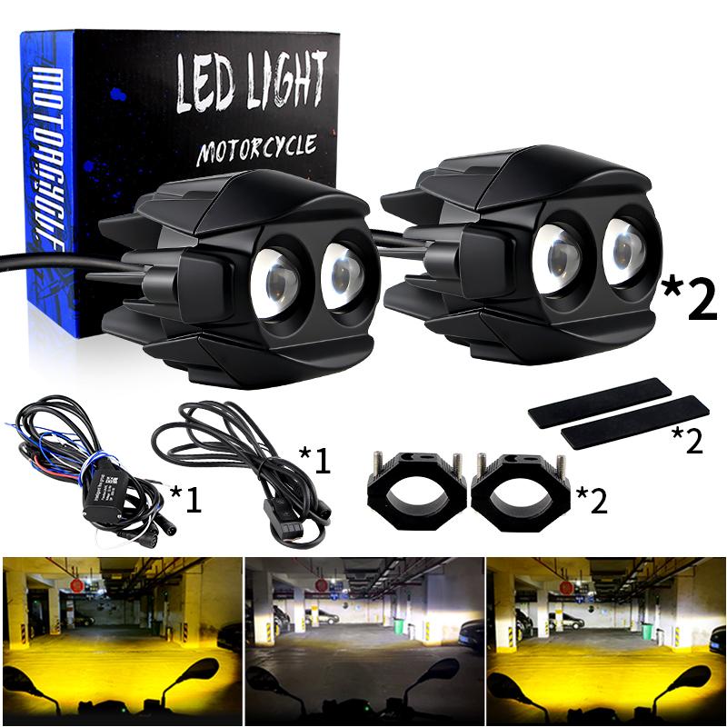 

1 Set Motorcycle Headlight Head Light Lamp For KTM Harley Harley BMW YAMAHA Suzuki Ducati Honda Kawasaki Universal Headlamp