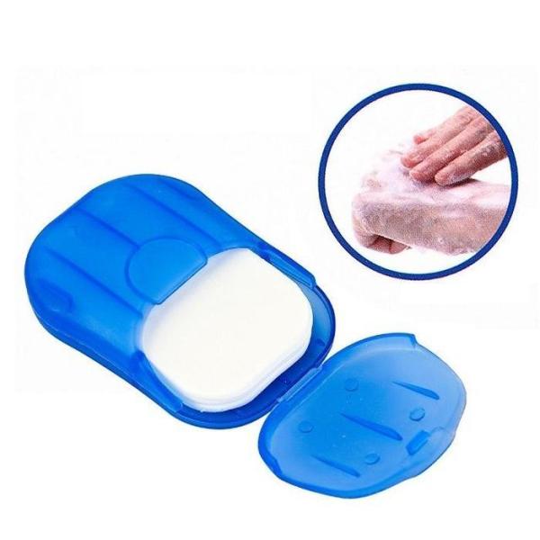 

[OFLLMM67] Disposable Travel Portable Paper Soap 50 Sheets (12132226)