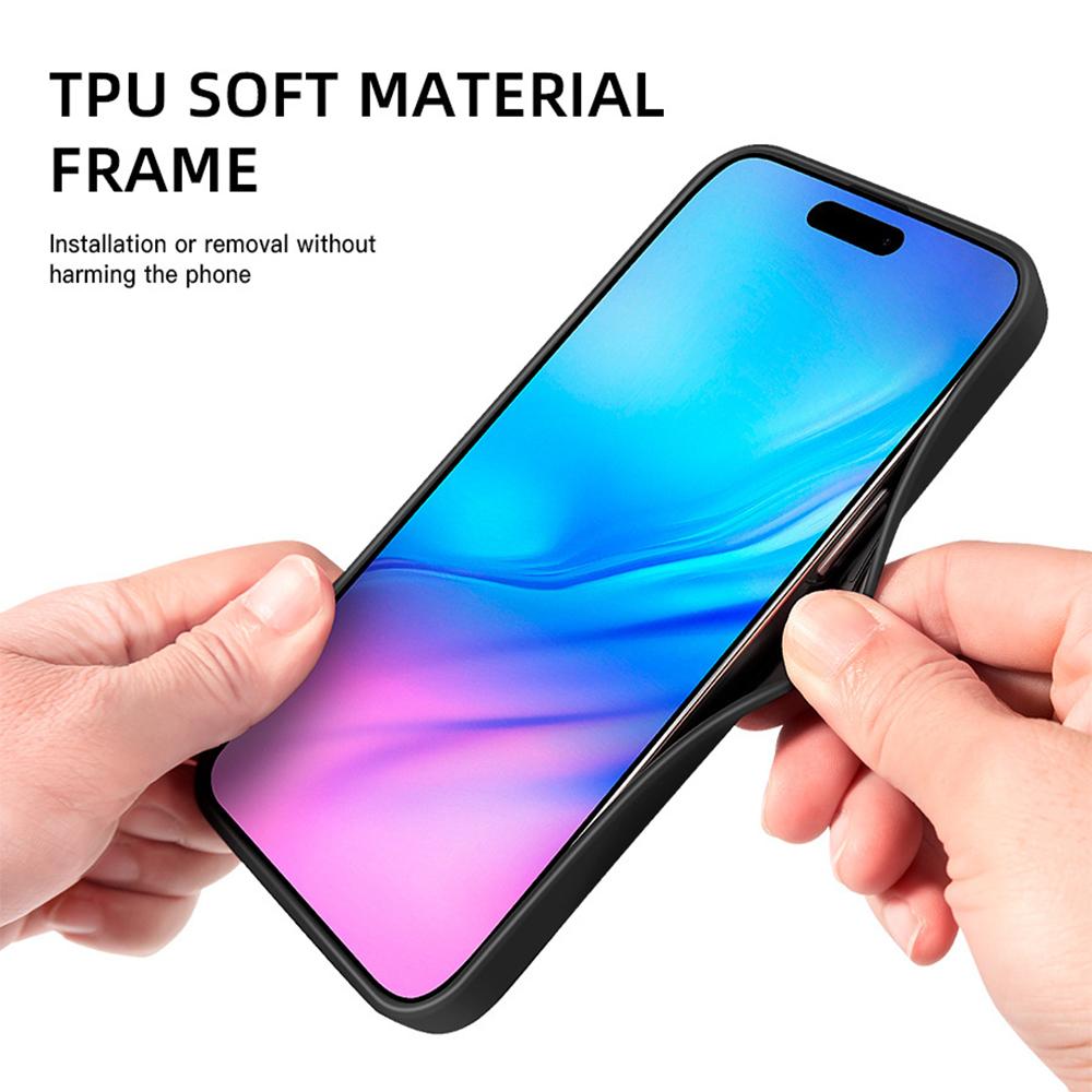 Kožené pouzdro pro MagSafe pro iPhone 16 Pro Magnetické bezdrátové nabíjení Pouzdro na telefon pro iPhone 13 15 14 Plus 11 12 Pro Max 16e Kryt