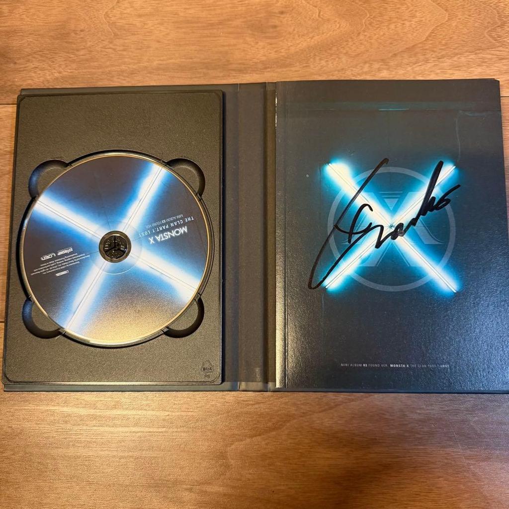 [USED] MONSTA X/Monec/Wonho/Signed CD