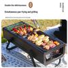 Jundingying Portable Foldable BBQ Grill Set